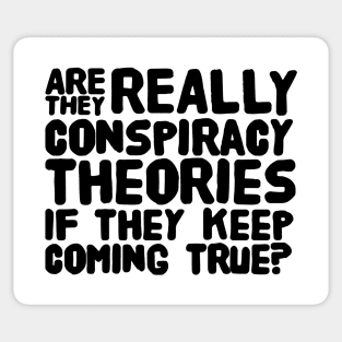 Conspiracy Theories Sticker